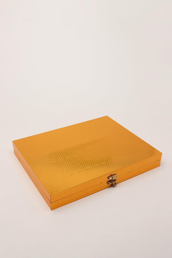 G Decor 24 Piece Vermont Rose Gold Metal Stainless Steel Flatware Cutlery Set Gift Box