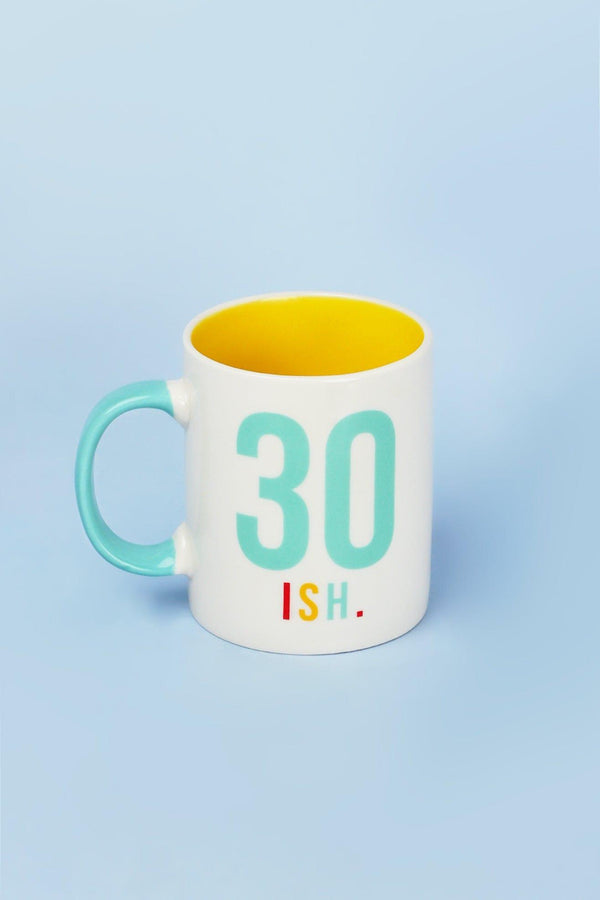 G Decor 30ish Coffee Mug Funny 30th Birthday Cup Officially In The ‘I Stopped Counting’ Club White