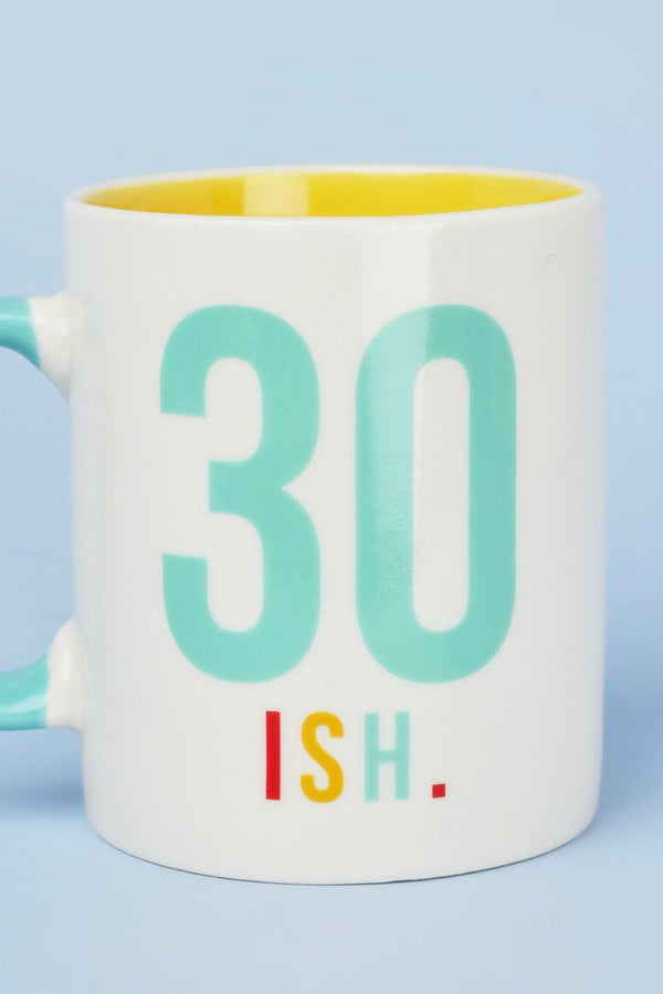 G Decor 30ish Coffee Mug Funny 30th Birthday Cup Officially In The ‘I Stopped Counting’ Club White