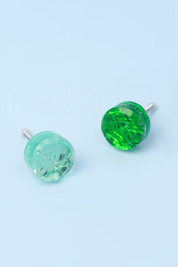 g decor Cascadia Aurora Crystal Crackle Mirror Glass Pull Knob Greem And Light Blue Edition Blue g decor Cascadia Aurora Crystal Crackle Mirror Glass Pull Knob Greem And Light Blue Edition Blue