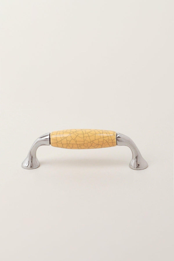 G Decor Crackle Ceramic Door Handles Cupboard Pulls Handles