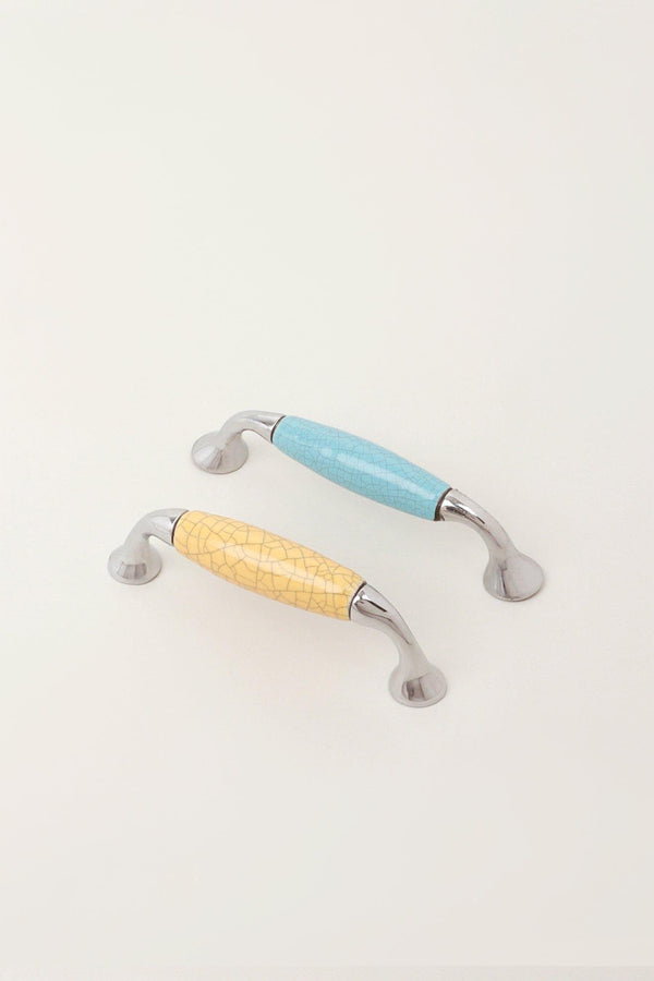 g decor Crackle Ceramic Door Handles Cupboard Pulls Handles