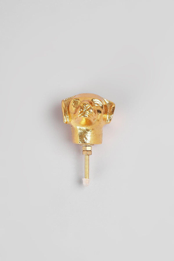 G Decor Designer Handcrafted Loyal Companion Dog Cupboard & Drawer Handle Silver