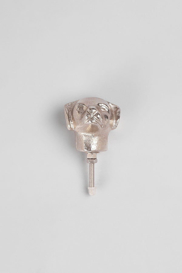 G Decor Designer Handcrafted Loyal Companion Dog Cupboard & Drawer Handle Silver