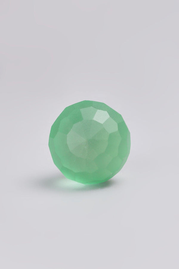 G Decor Diamond Honeycomb Stylish Matt Glass Knob Family