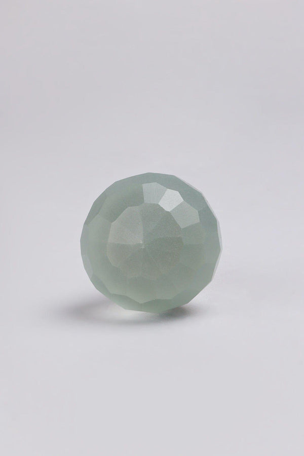 G Decor Diamond Honeycomb Stylish Matt Glass Knob Family