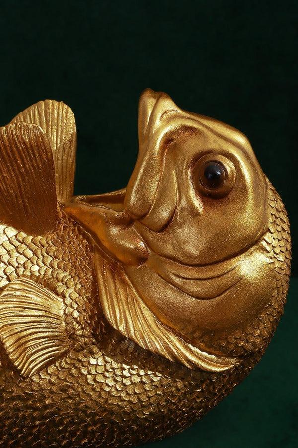 G Decor Elegant Brass Shape Bottle Holder In Gold Gold