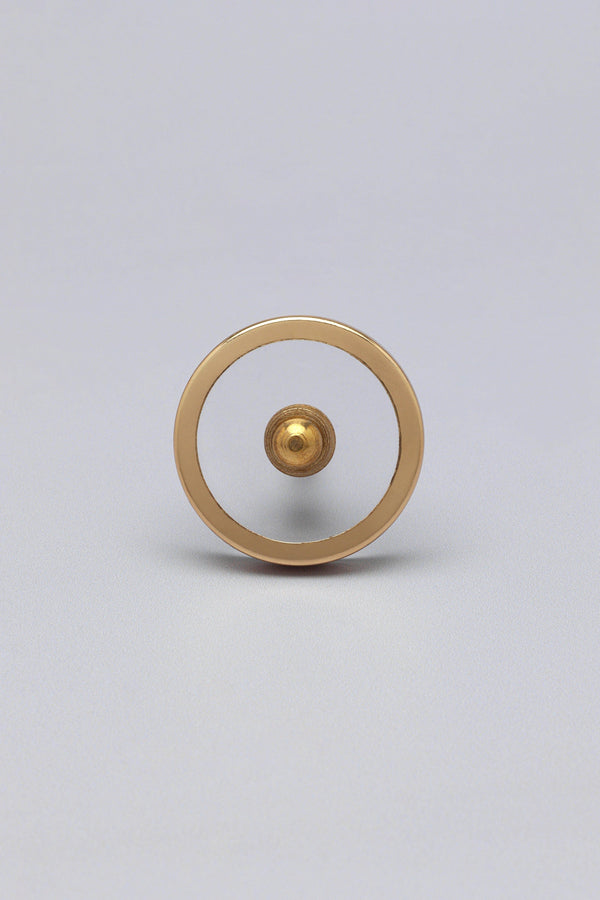 G Decor Elton Transparent Charm Gold & Glass Pull Knobs