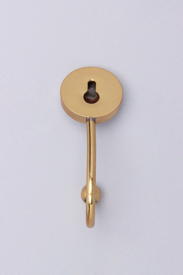 G Decor Étoile Bloom Mother Of Pearl Handcrafted Wall Hook Black & Gold Brass Hanger Sharp Edge Flower