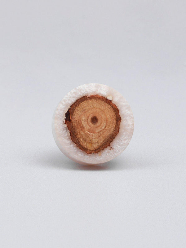 G Decor Carved Wooden Charm Knob Pull Handle