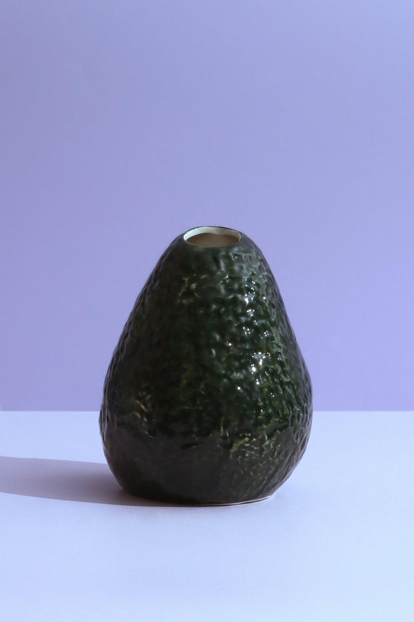 G Decor Ceramic Avocado-Shaped Vase