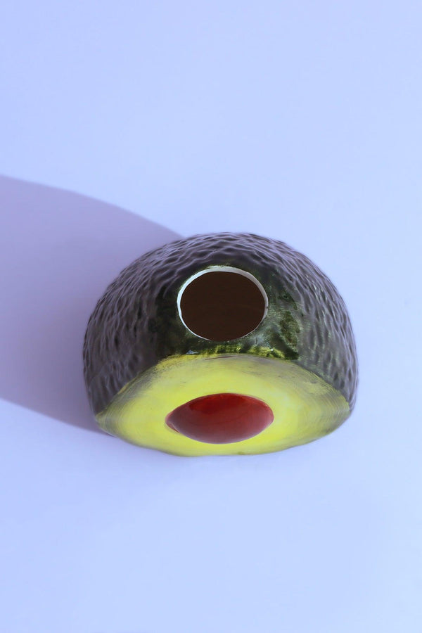 G Decor Ceramic Avocado-Shaped Vase