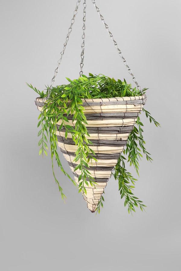 g decor Large Cone Hanging Planter