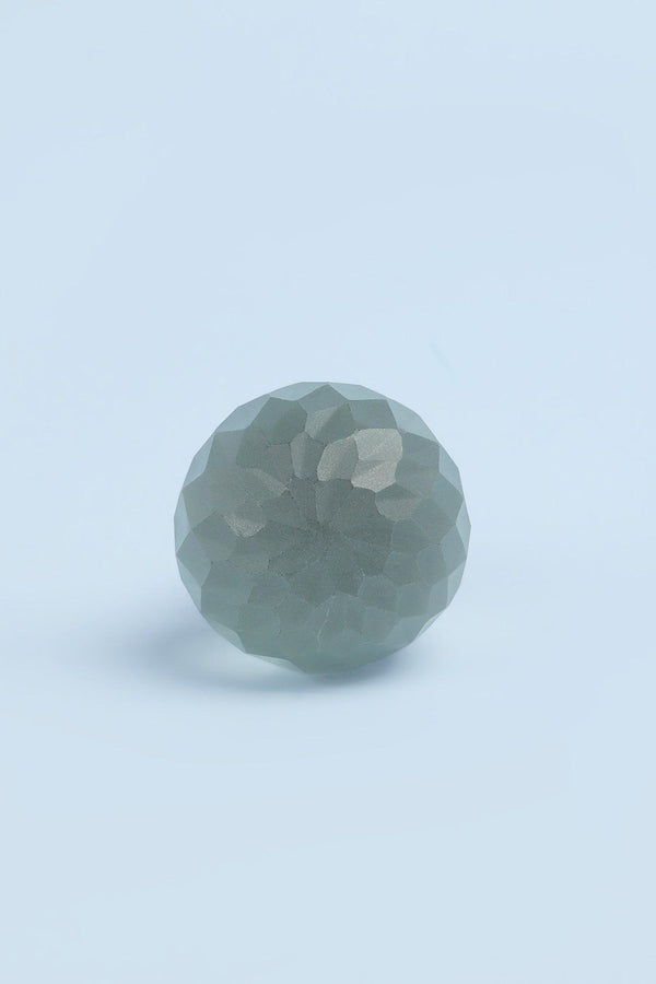 G Decor Moonlit Gem Night Spiral Matt Glass Knob