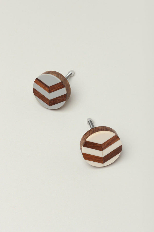 g decor Nordic Trail Woodland Cabinet Knob Grey