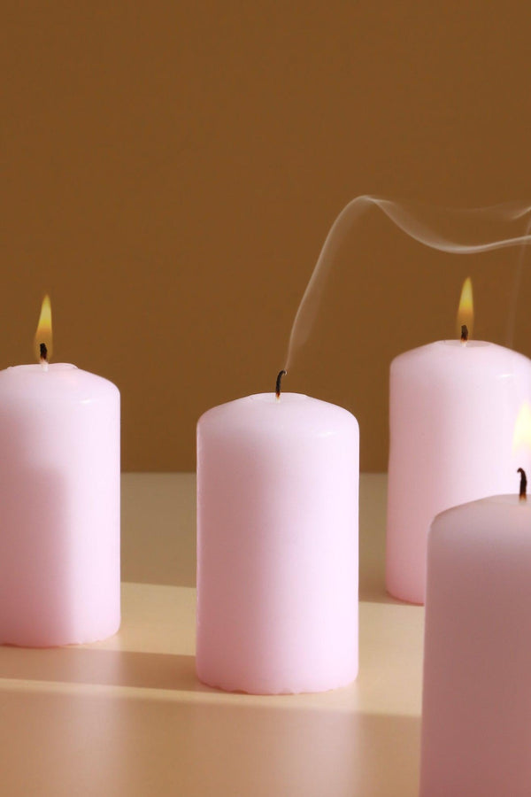 G Decor Pack Of 4 Cherry Blossom Scented Candles