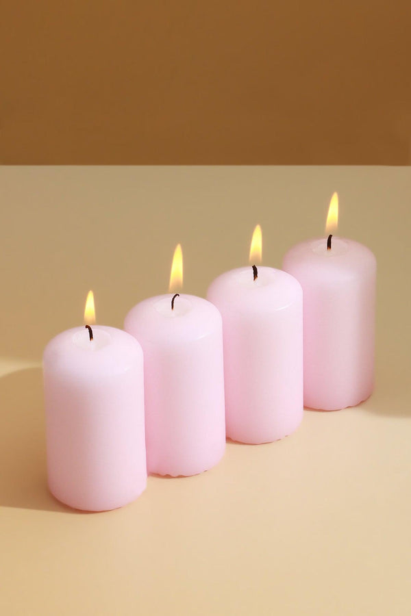 G Decor Pack Of 4 Cherry Blossom Scented Candles