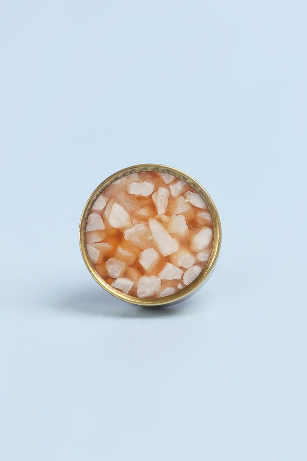 G Decor Santorini Pebble Rock Brass Pull Door Knob