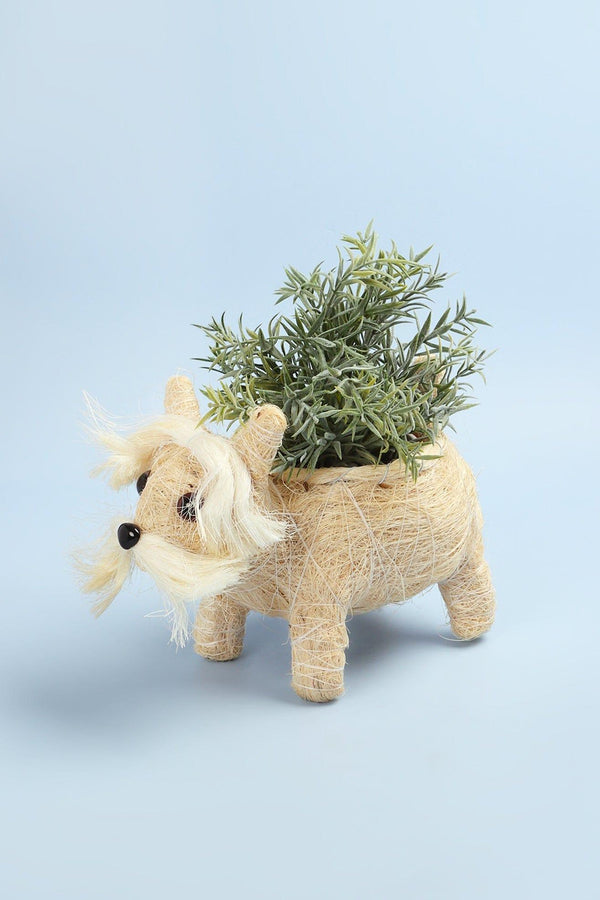 g decor Scottish Terrier Rufus Dog Planter