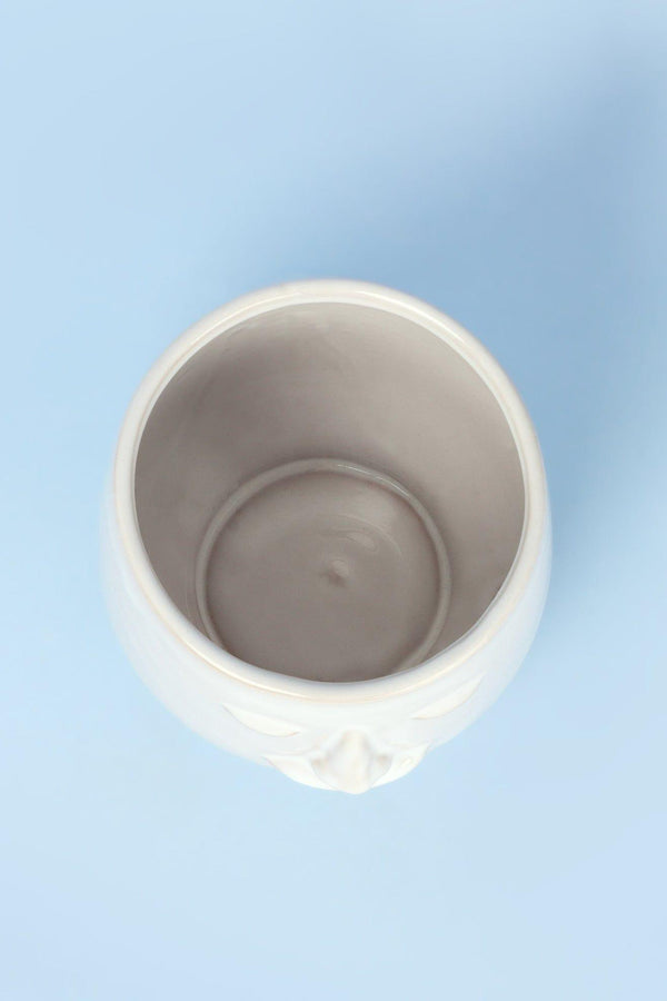 G Decor Serene Ceramic Face Planter