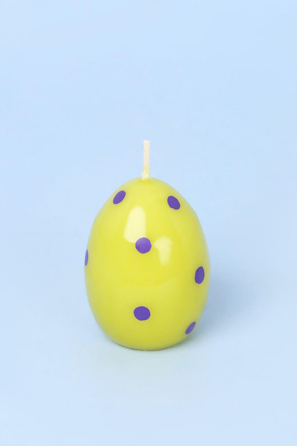 G Decor Set Of 6 Easter Egg Candles - Green