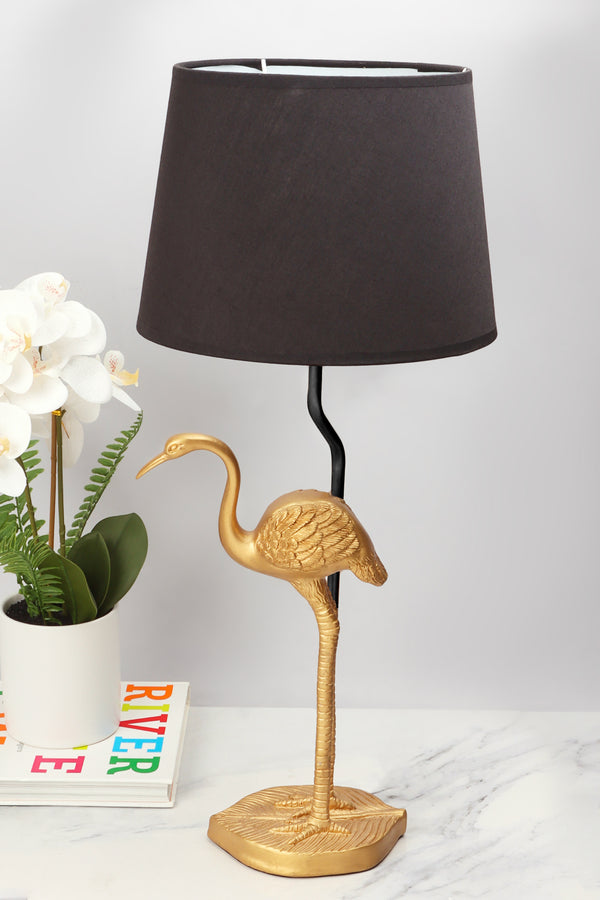g decor Stunning Heron Table Lamp