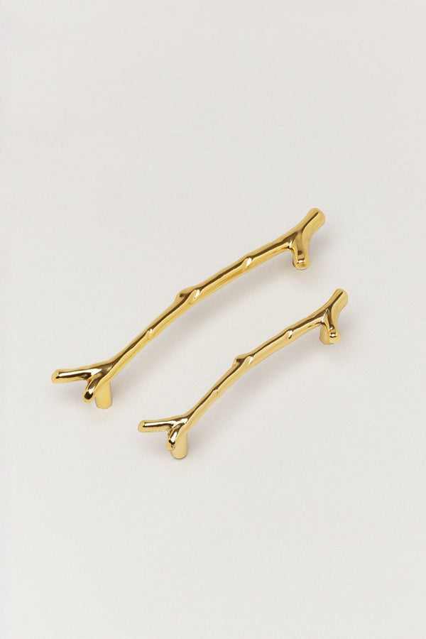 g decor Gold Tree Branch Twig Cupboard Pull Draw Handle