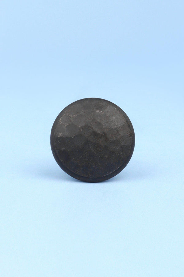 G Decor Hand Forged Hammered Beaten Cupboard Door Knobs Handles 30mm