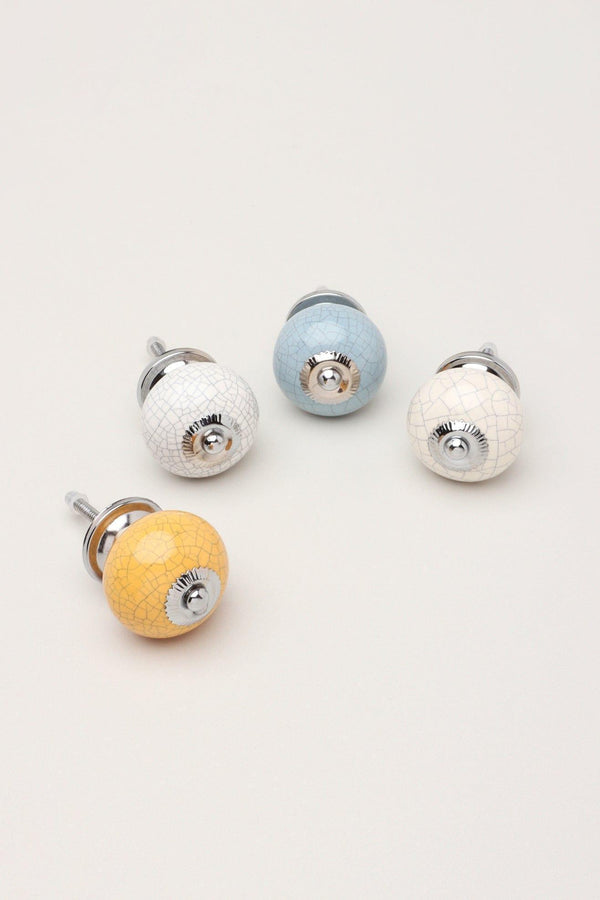 g decor Handcrafted Crackle Ceramic Door Knobs In Pastel Colours Cupboard Pull Handles Yellow g decor Handcrafted Crackle Ceramic Door Knobs In Pastel Colours Cupboard Pull Handles Yellow