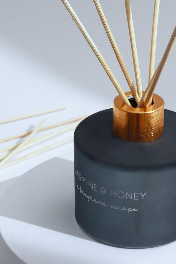 G Decor Jasmine And Honey Scented Reed Diffuser With Gift Box
