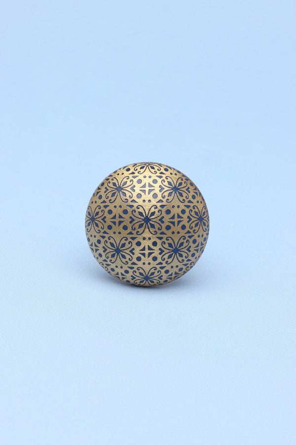 G Decor Le Grand Palais Brass Door Knob Cupboard Drawer Black