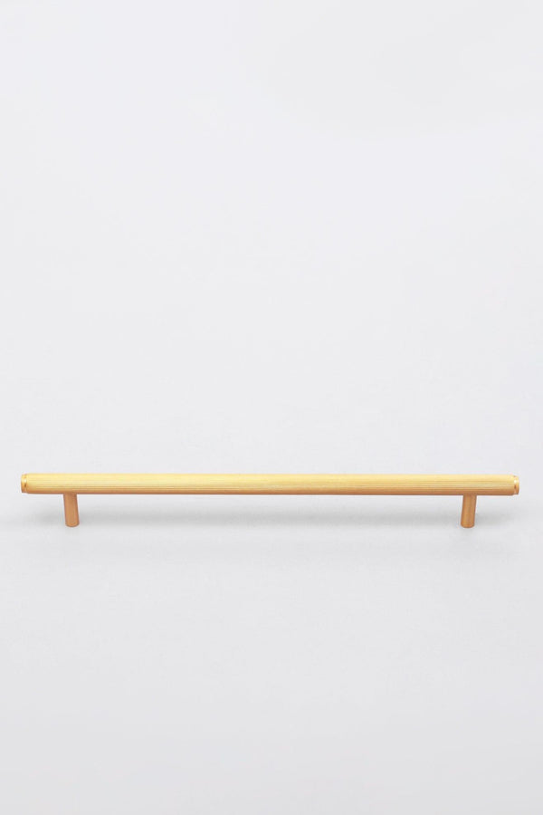 G Decor Matt Brass Solid Knurled T Bar Kitchen Gold Cupboard Handles