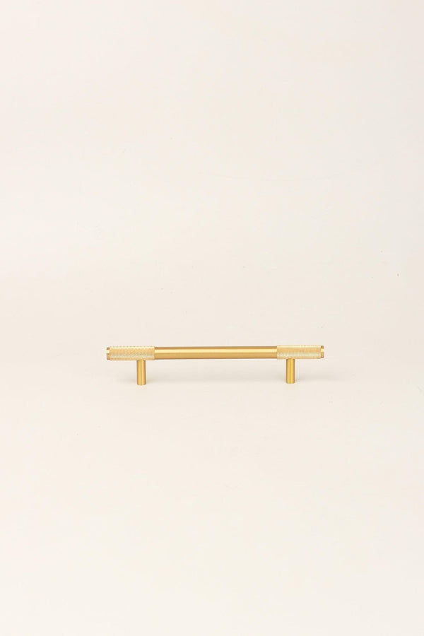 G Decor Matt Brass Solid Knurled T Bar Kitchen Gold Cupboard Handles