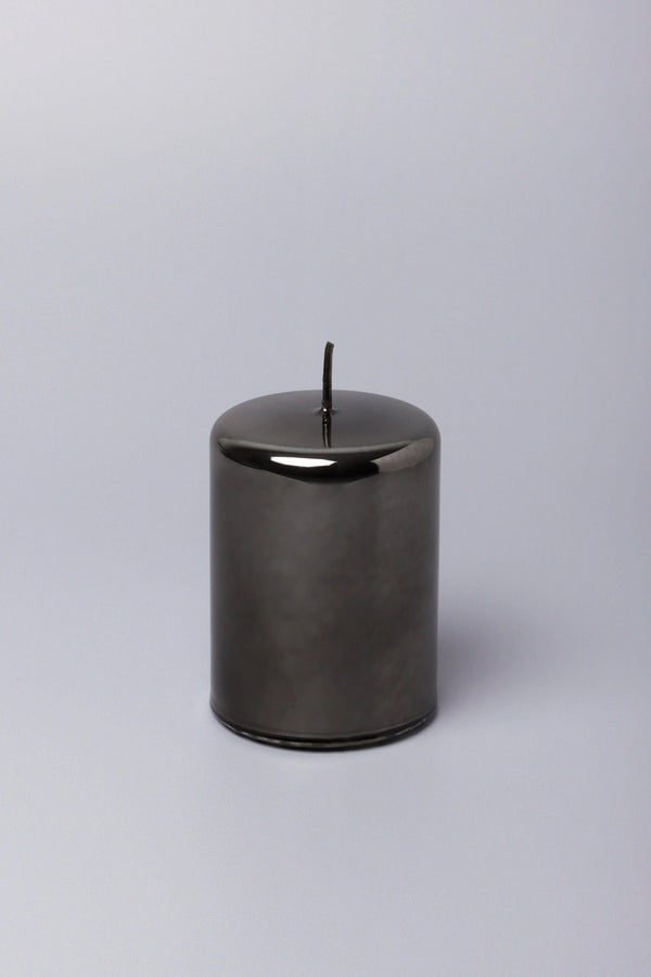 G Decor Mirror Glass Effect Limited Edition Clarae Reflet Grey Mist Pillar & Ball Candle Ball