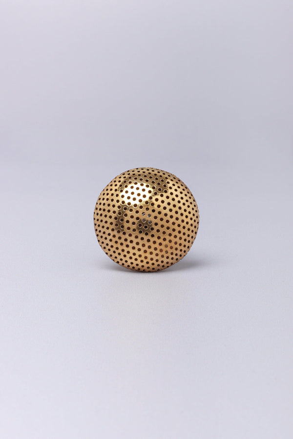 G Decor Mughal Brass Textured Door Knob Cupboard Drawer And Door Handle Mughal