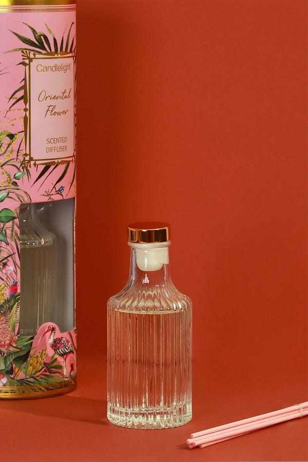 G Decor Oriental Flower Scented Reed Diffuser With Gift Box
