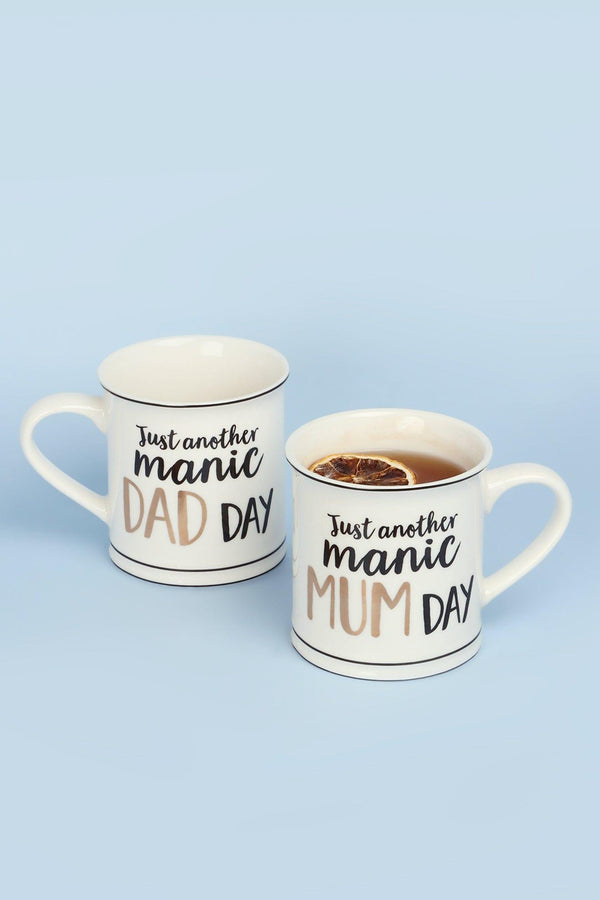 g decor Parent Life Mug Just Another Manic Day Funny Coffee Cup Mum