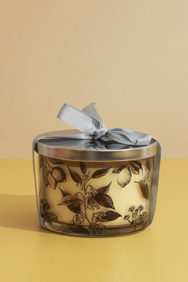 G Decor Scented Sicily Sandalwood Lime And Basil Soy Perfect For Meditation Large Jar