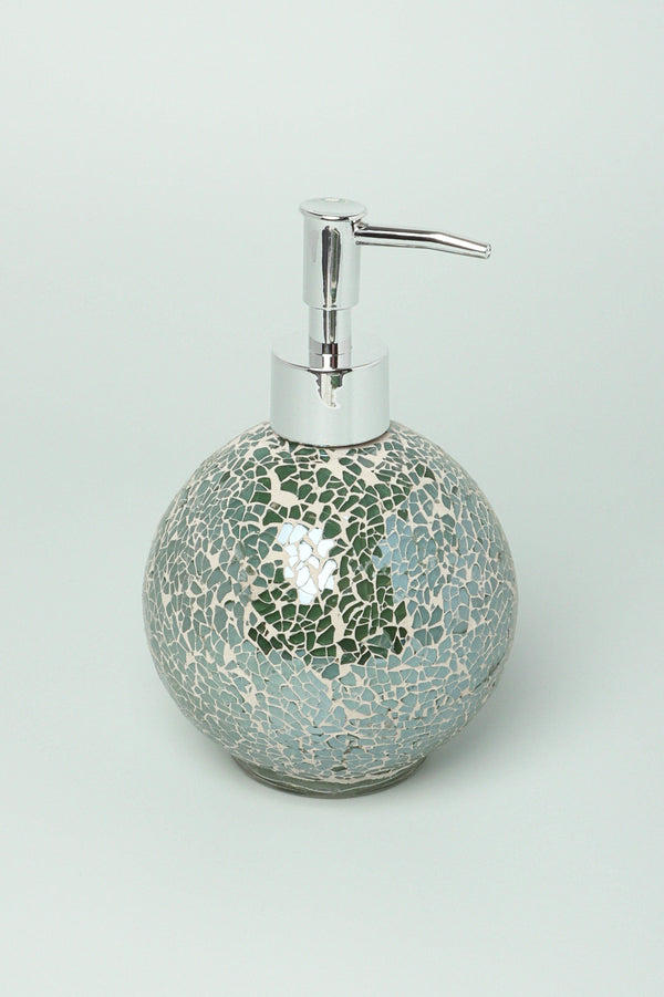 G Decor Set Of 3 Pieces Corfu Mosaic Emerald Bathroom Set