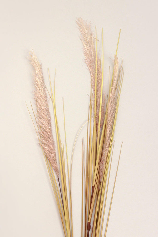 G Decor Set Of Three Extra Large Artificial Wild Grass Reed Stem