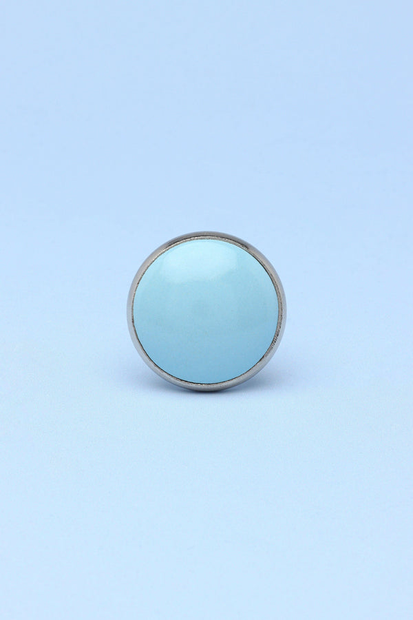 G Decor Stylish Ceramic And Metal Door Knob & Handle Grey