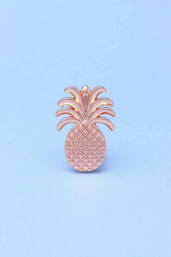 G Decor Sweet Pineapple Knob Tropical Cupboard & Drawer Handle Gold