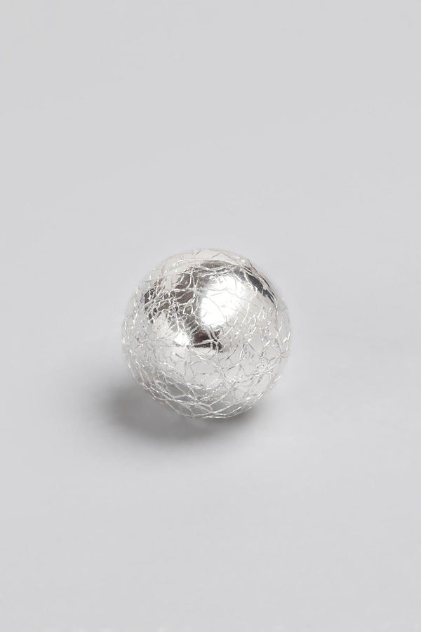 G Decor Sweet Praline Crackle Round Door Knobs Grey