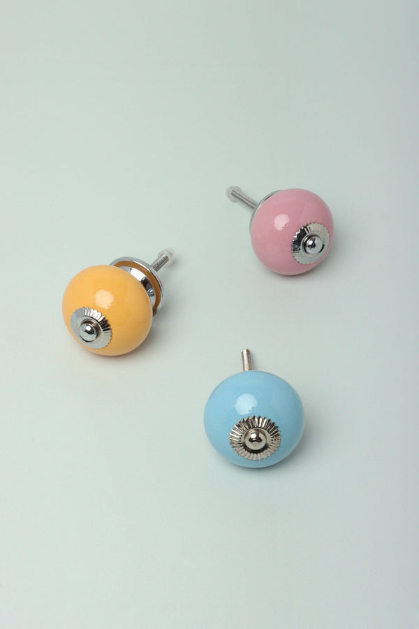 g decor Timeless Handmade Ceramic Colour Door Handles Elegant And Functional Knobs Pink