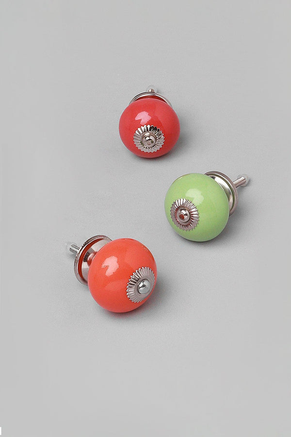 g decor Timeless Handmade Ceramic Door Handles In Bright Elegant And Functional Knobs Orange