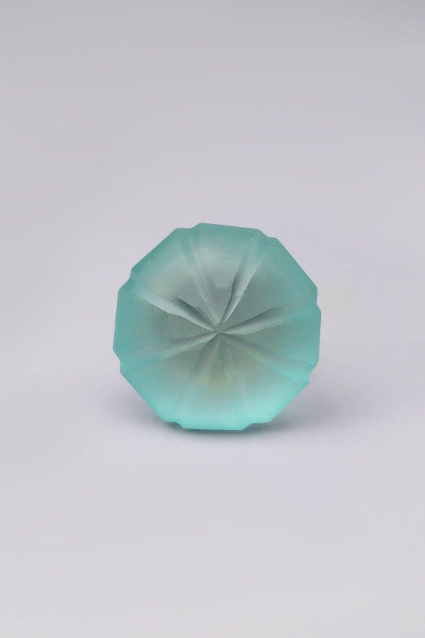 G Decor Tuscany Umbrella Matt Glass Door Knob Shadows Clear