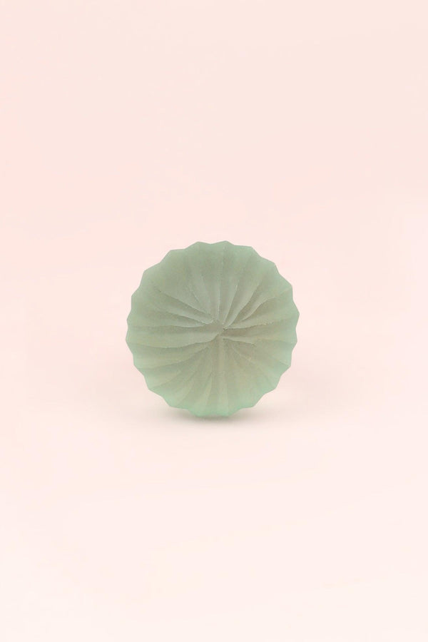 G Decor Velvet Frost Renaissance Glass Door Knobs Black