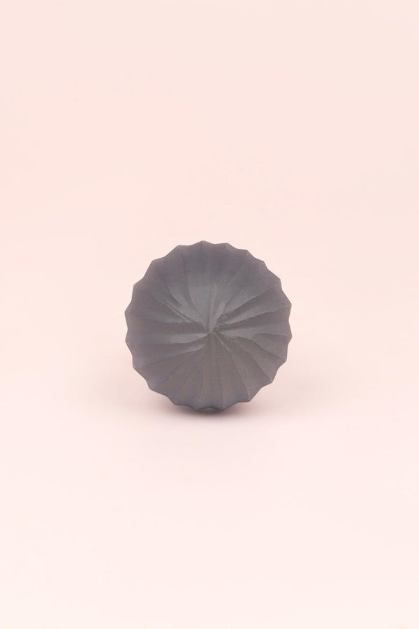 G Decor Velvet Frost Renaissance Glass Door Knobs Black