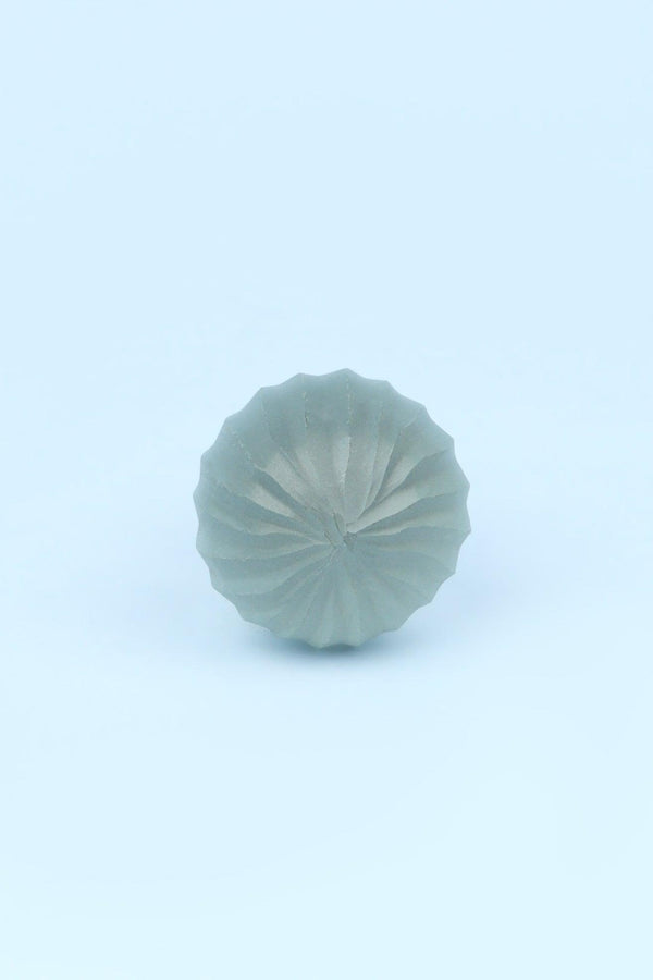 G Decor Velvet Frost Renaissance Glass Door Knobs Green