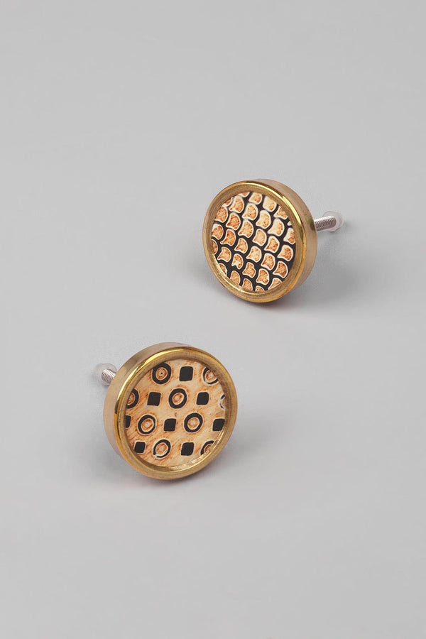 g decor Wild Luxe Brass Knobs Animal Print Friends Collection